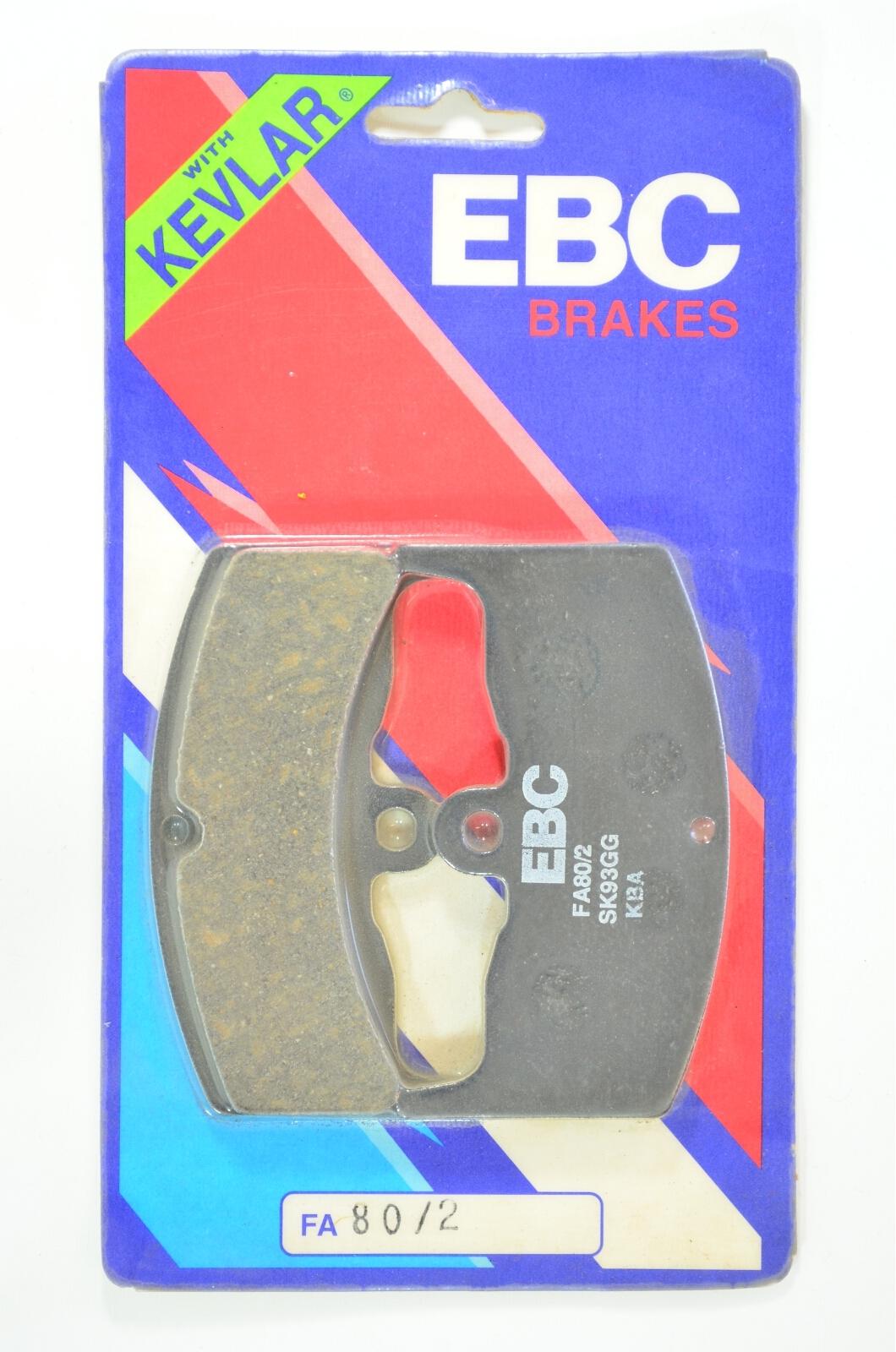 Front Organic Brake Pads - For 88-89 Honda VTR250 Interceptor - Click Image to Close