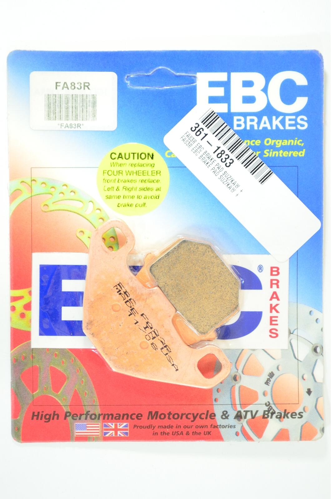 Long Life Sintered Brake Pads - Click Image to Close