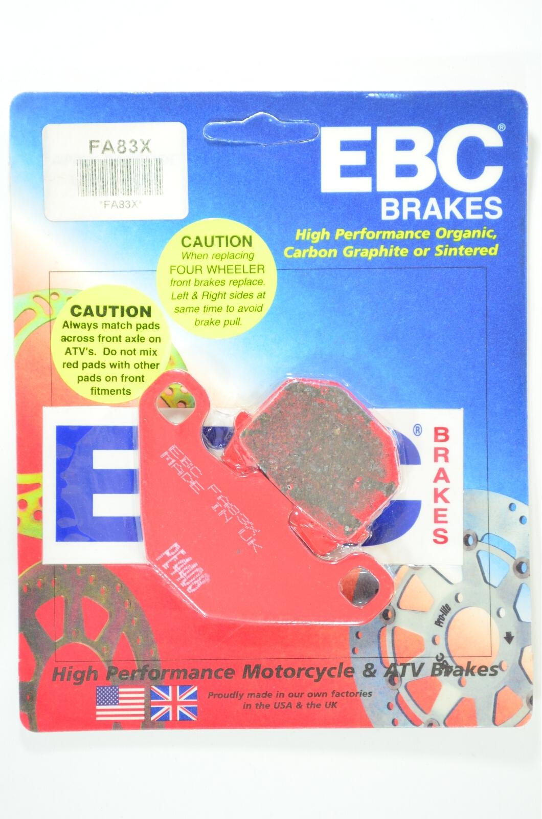 Standard Organic Brake Pads - Click Image to Close