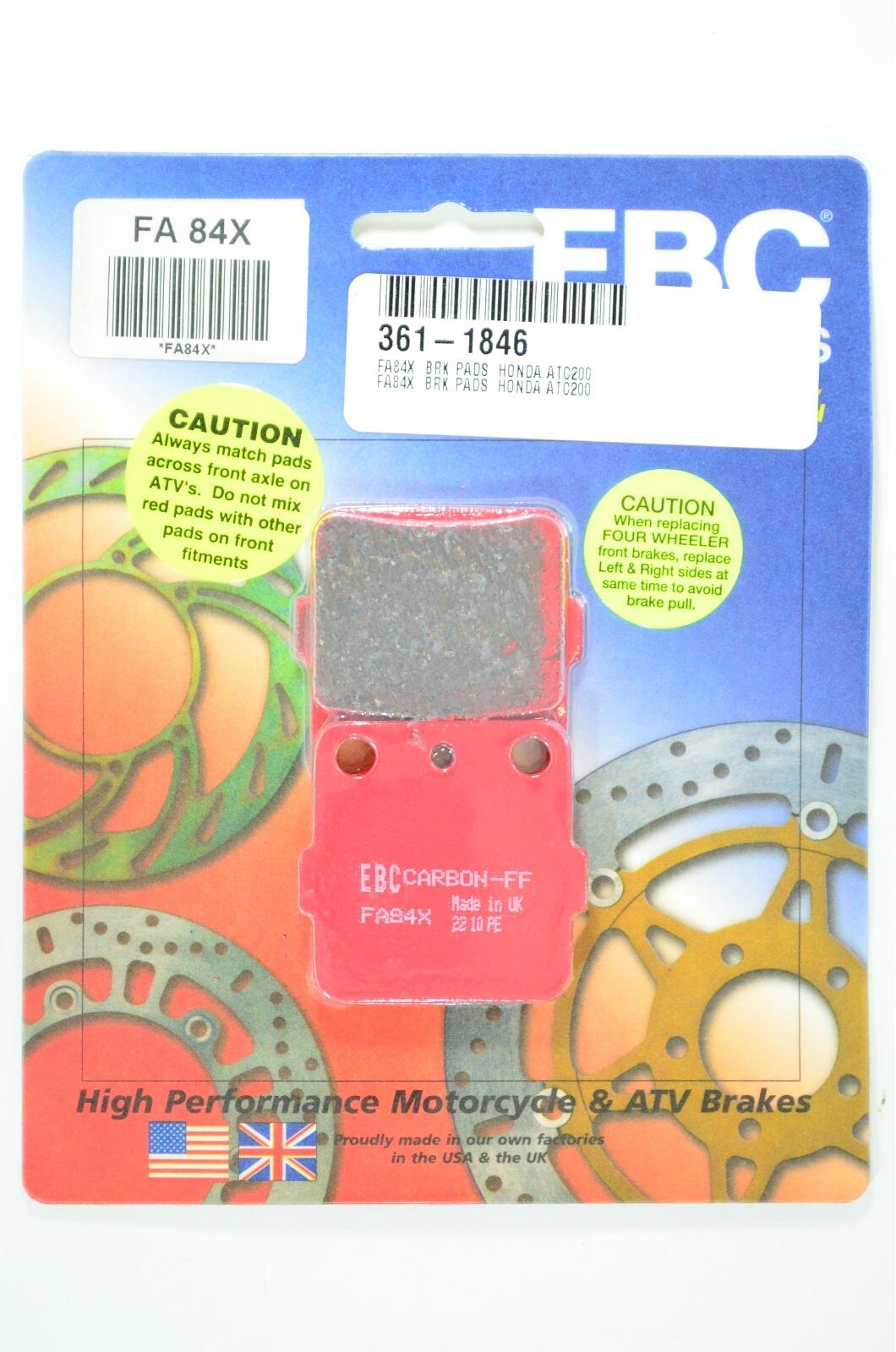 Standard Organic Brake Pads - Click Image to Close