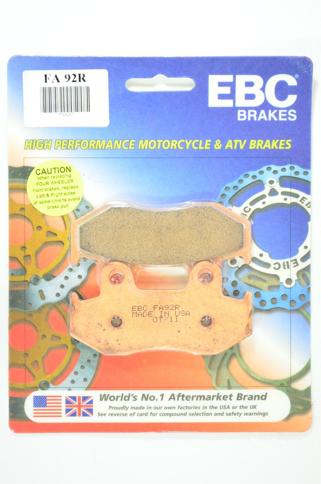 Long Life Sintered Brake Pads - Click Image to Close