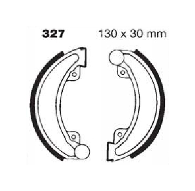 Standard Organic Brake Shoes - Click Image to Close