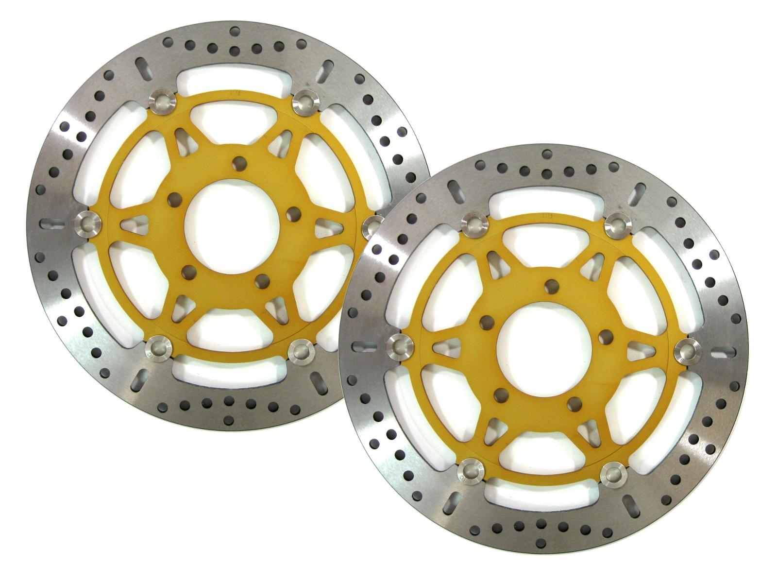 Floating Brake Rotor Front Set - Click Image to Close