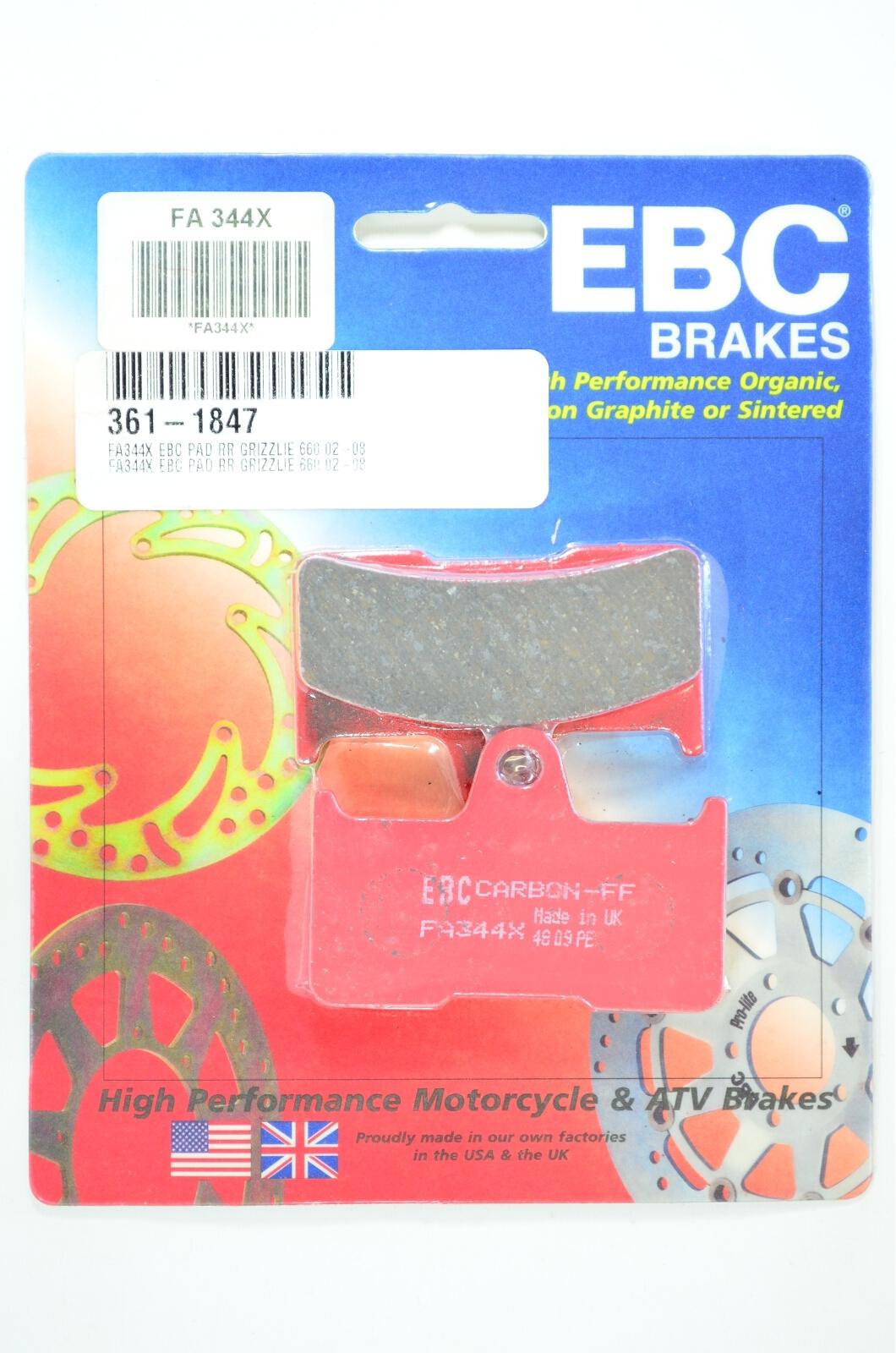 Standard Organic Brake Pads - Click Image to Close