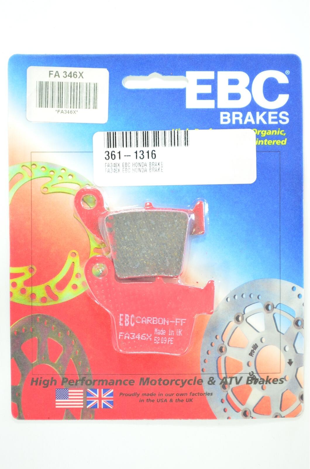 Standard Organic Brake Pads - Click Image to Close