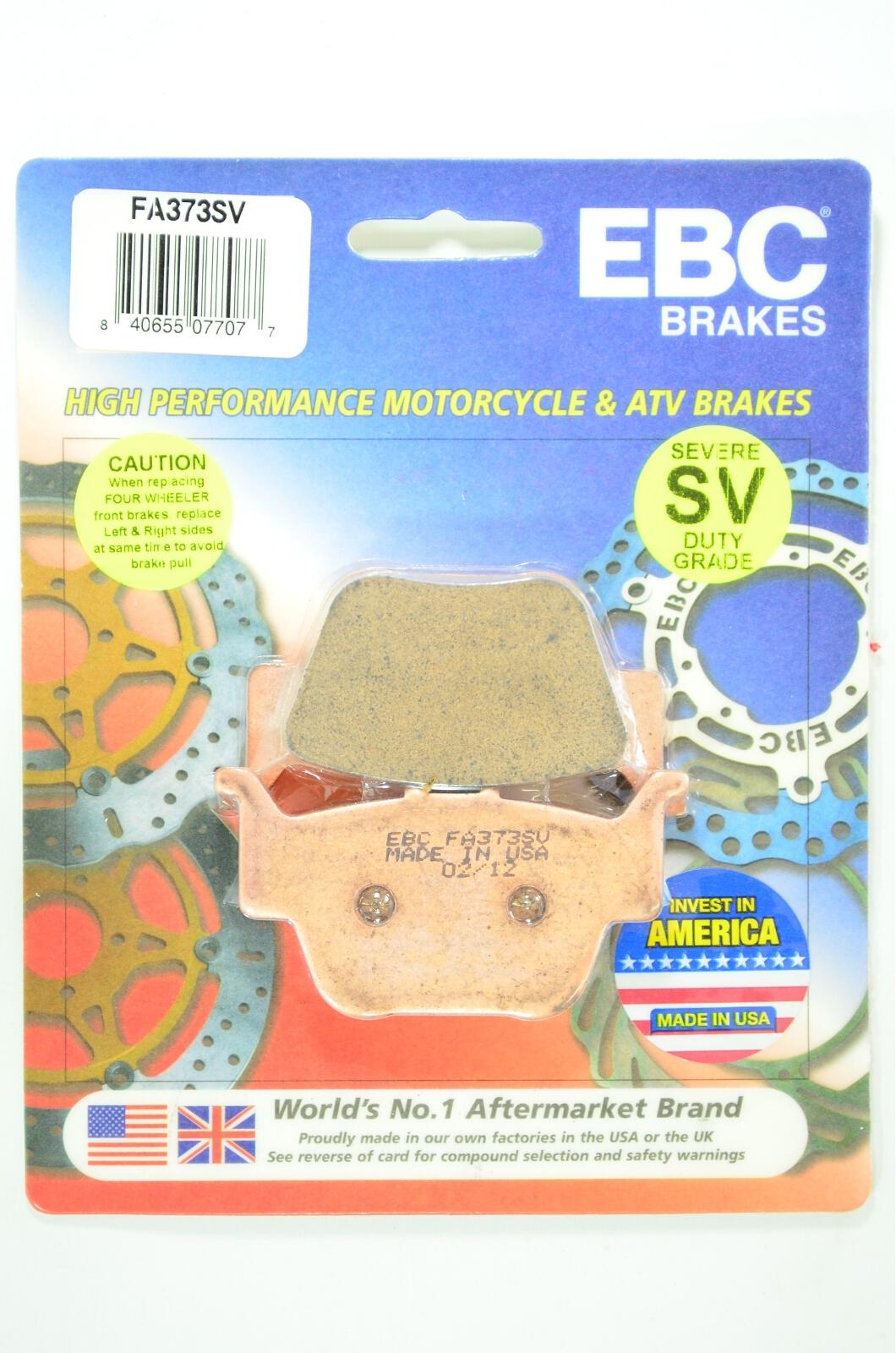 Severe Duty Brake Pads - Click Image to Close