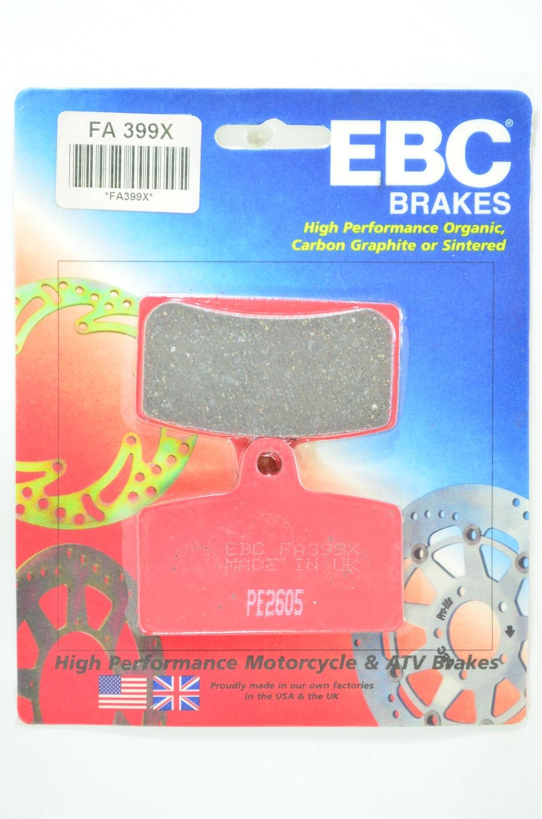 Front "X" Brake Pads For 05-06 Derbi GPR125 w/ Radial Calipers - Click Image to Close