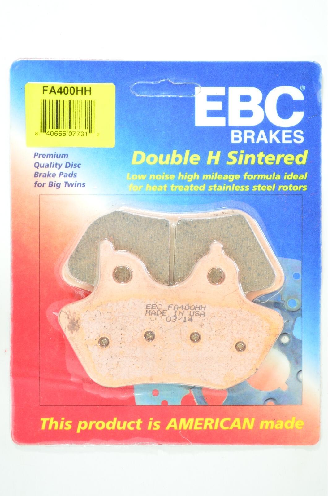 Sintered Double-H Brake Pads - Replaces Harley Davidson # 44082-00/00C - Click Image to Close