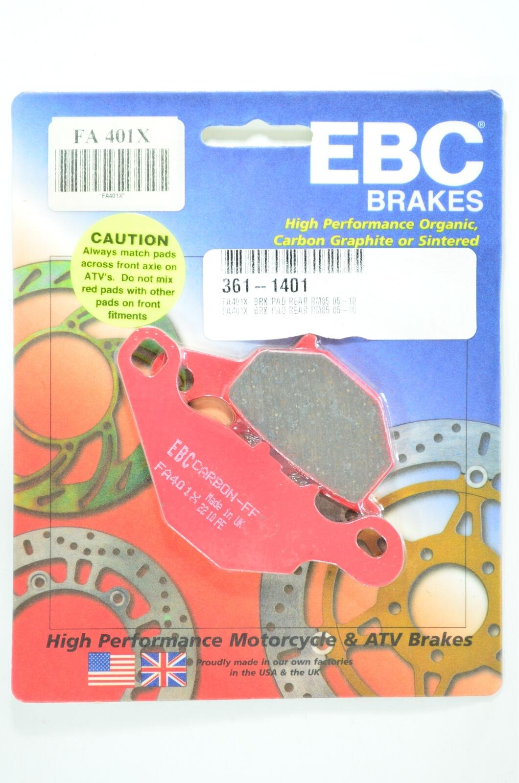 Standard Organic Brake Pads - Click Image to Close