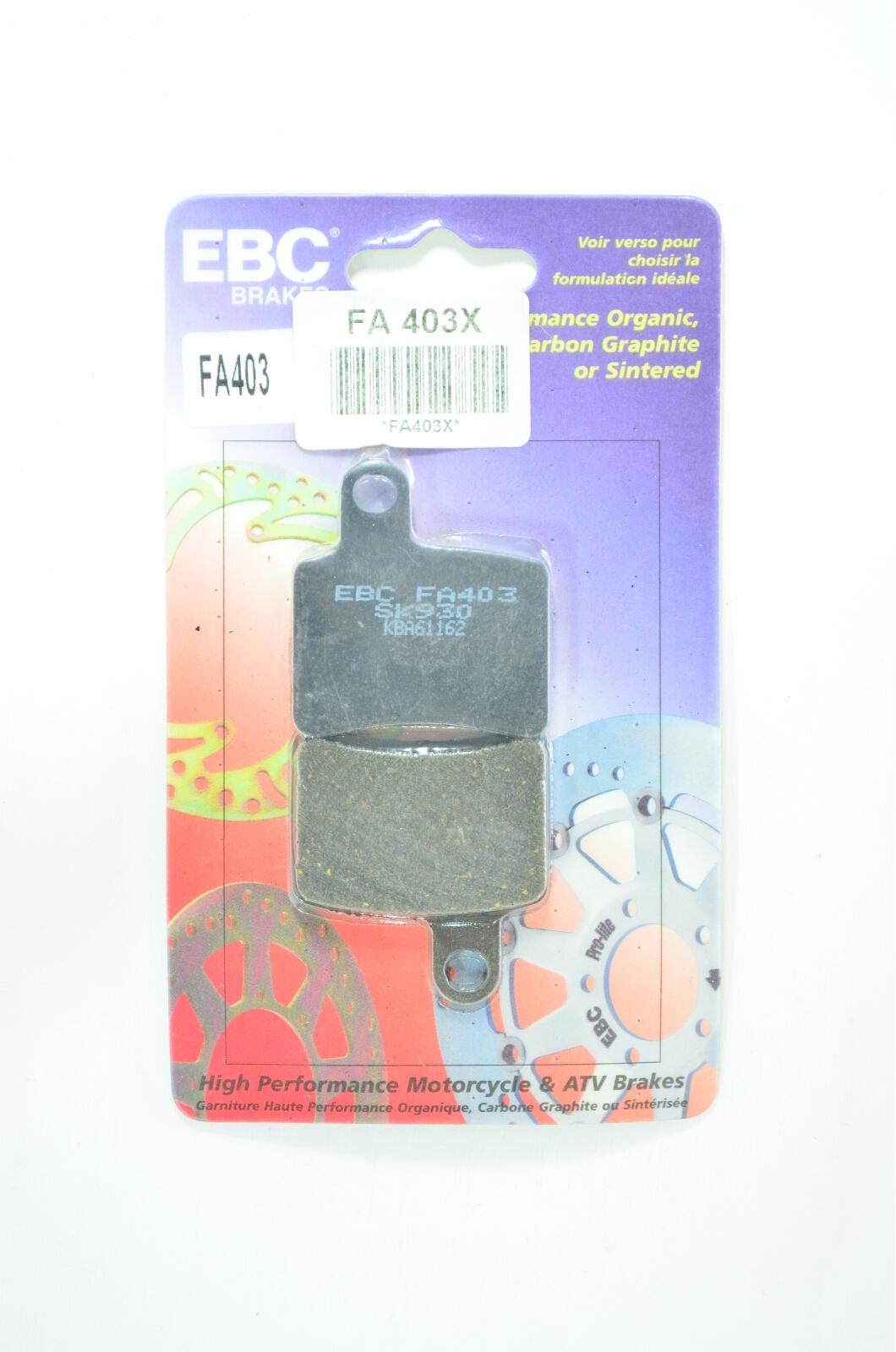 Rear Organic Brake Pads - For 09-12 Evo 80 & 05-08 REV 3 125-270 - Click Image to Close