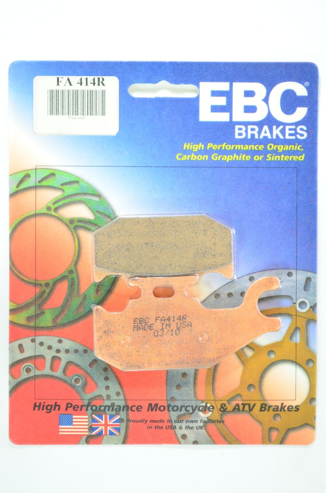 Front Right Long Life Sintered Brake Pads - Click Image to Close