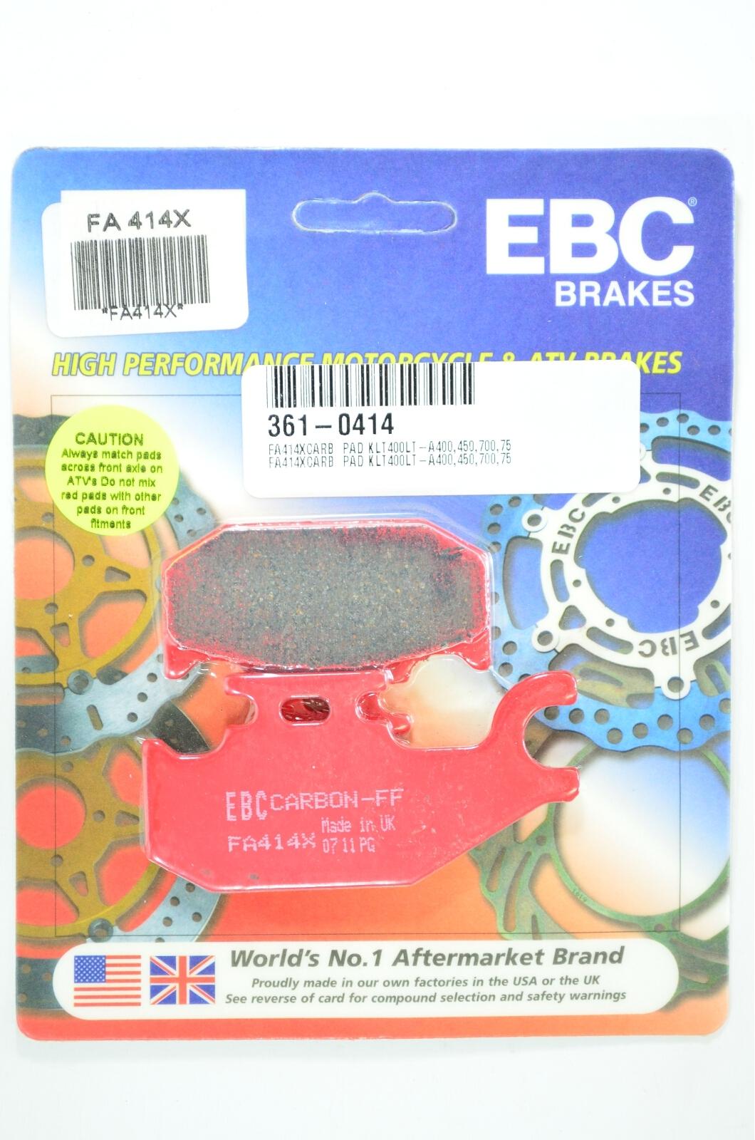 Standard Organic Brake Pads - Click Image to Close