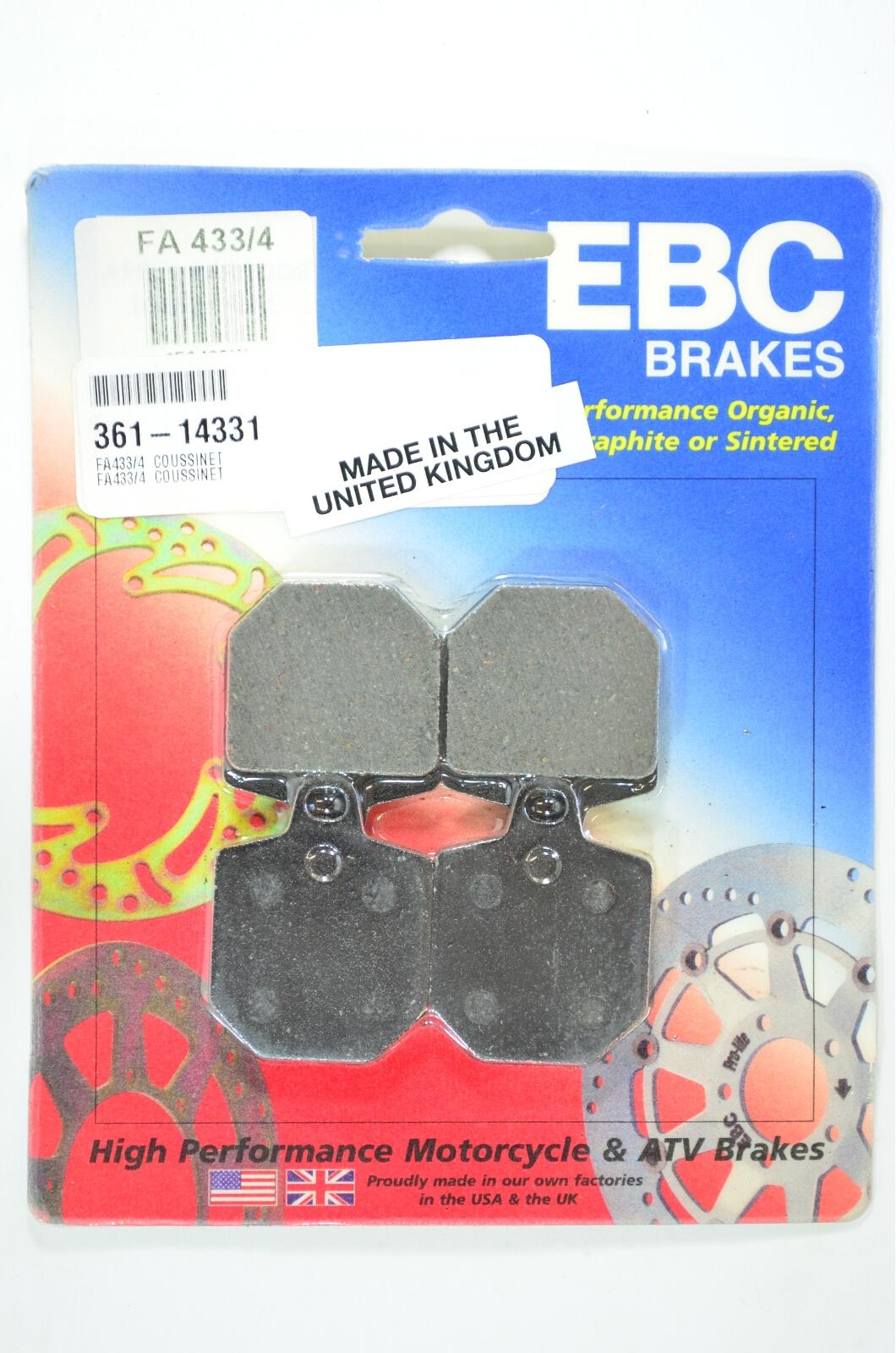 Standard Organic Brake Pads - Click Image to Close