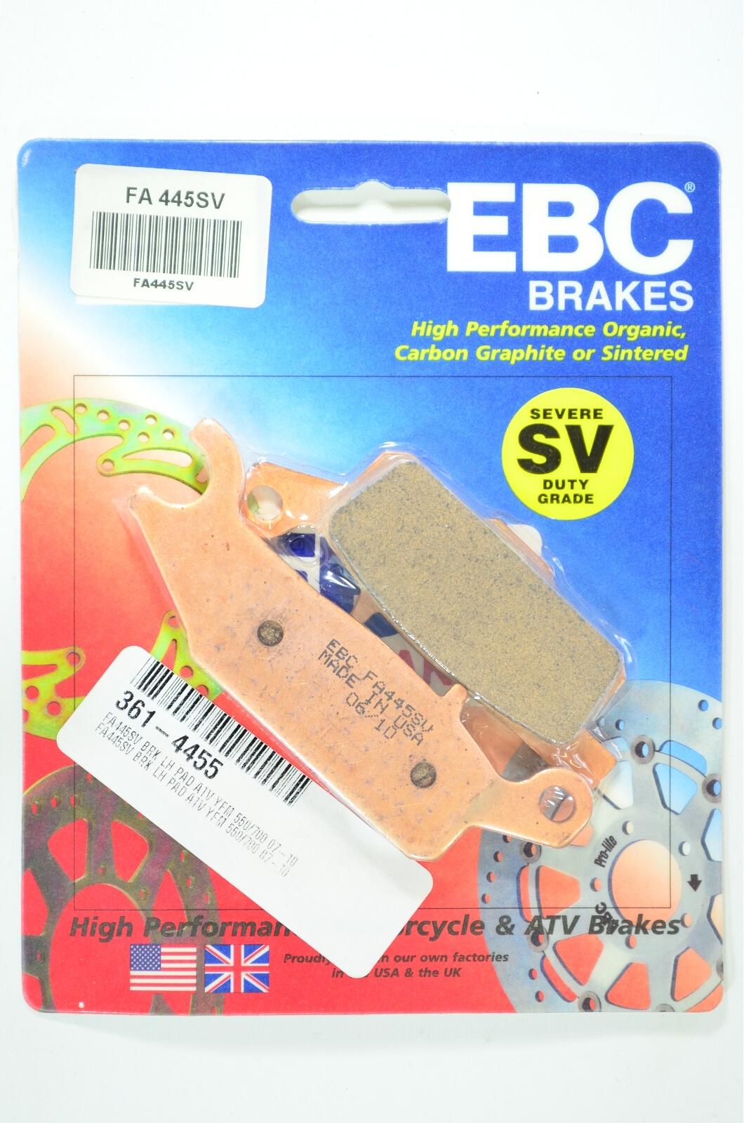 Severe Duty Brake Pads - Click Image to Close