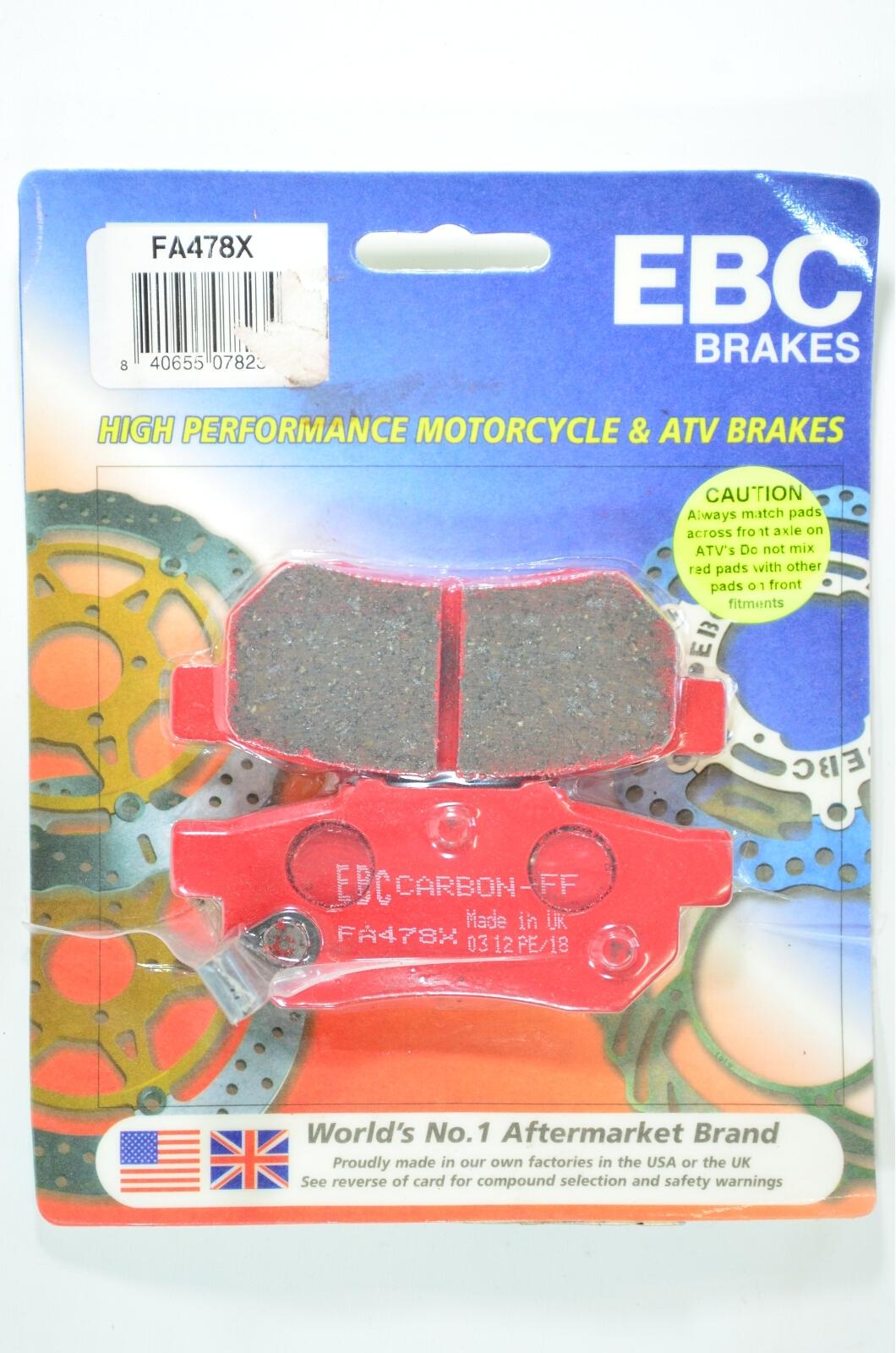 Standard Organic Brake Pads - Click Image to Close