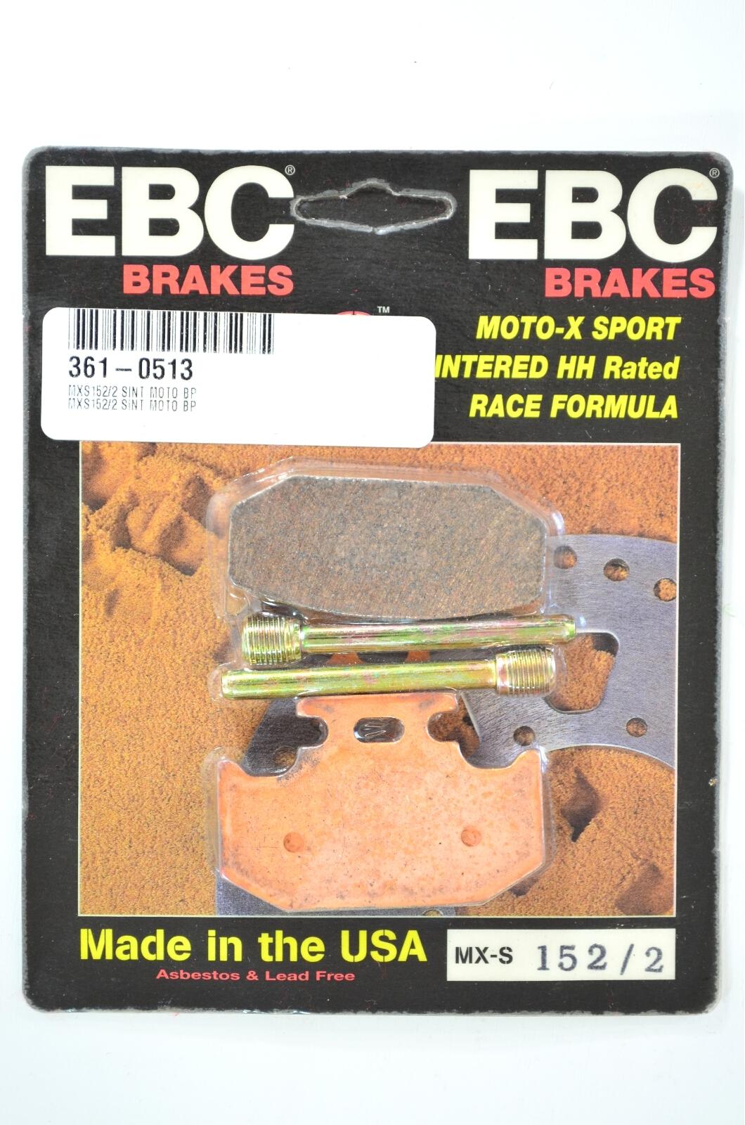 MXS Race Rear Brake Pads - Click Image to Close