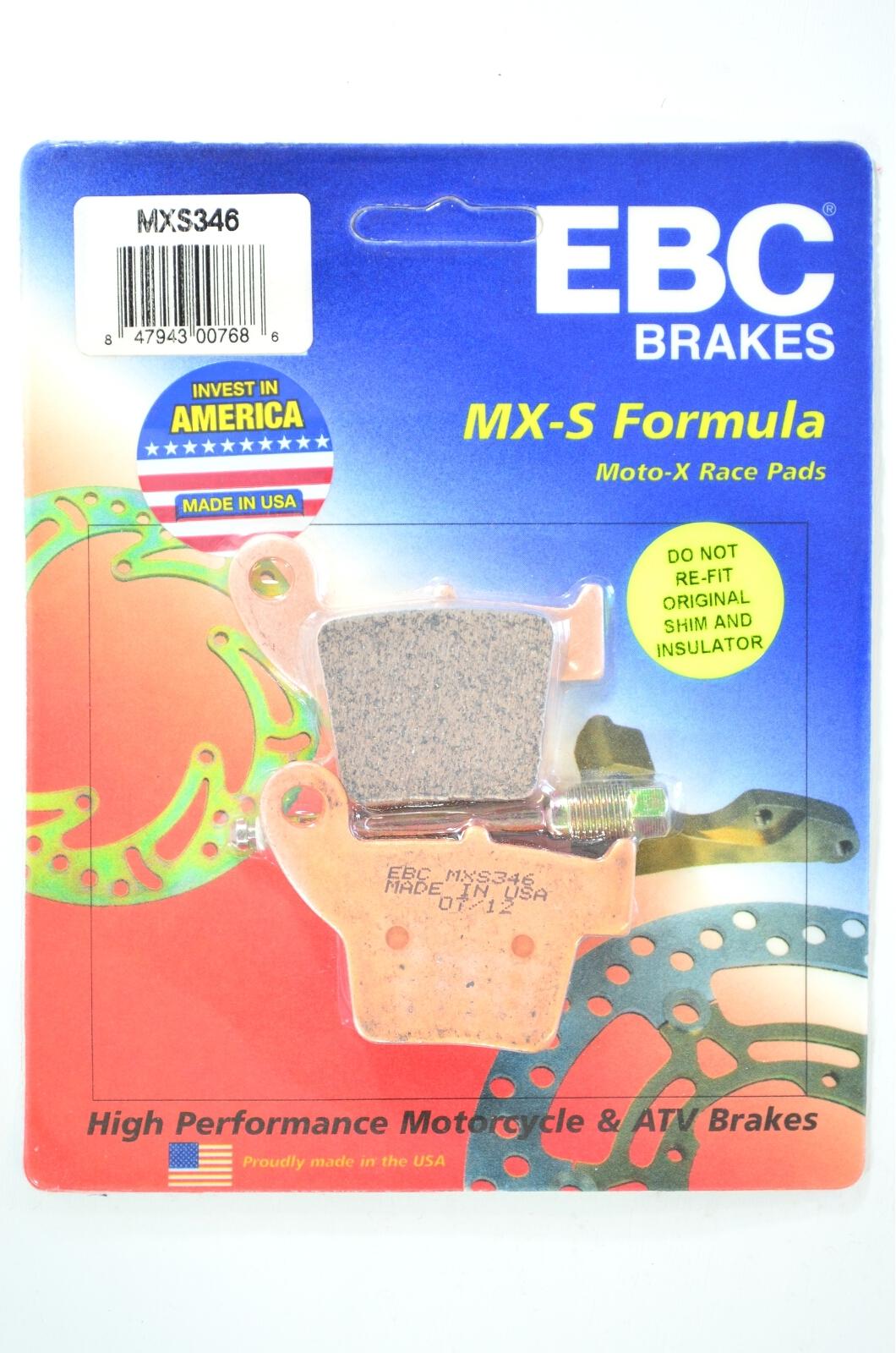 MXS Race Brake Pads - Click Image to Close