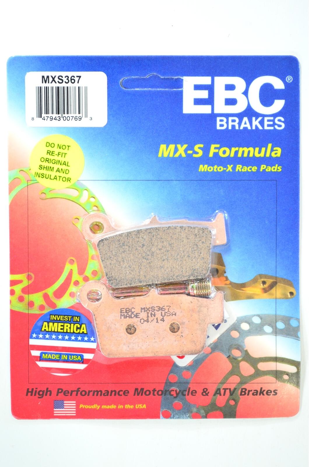 MXS Race Brake Pads - Click Image to Close