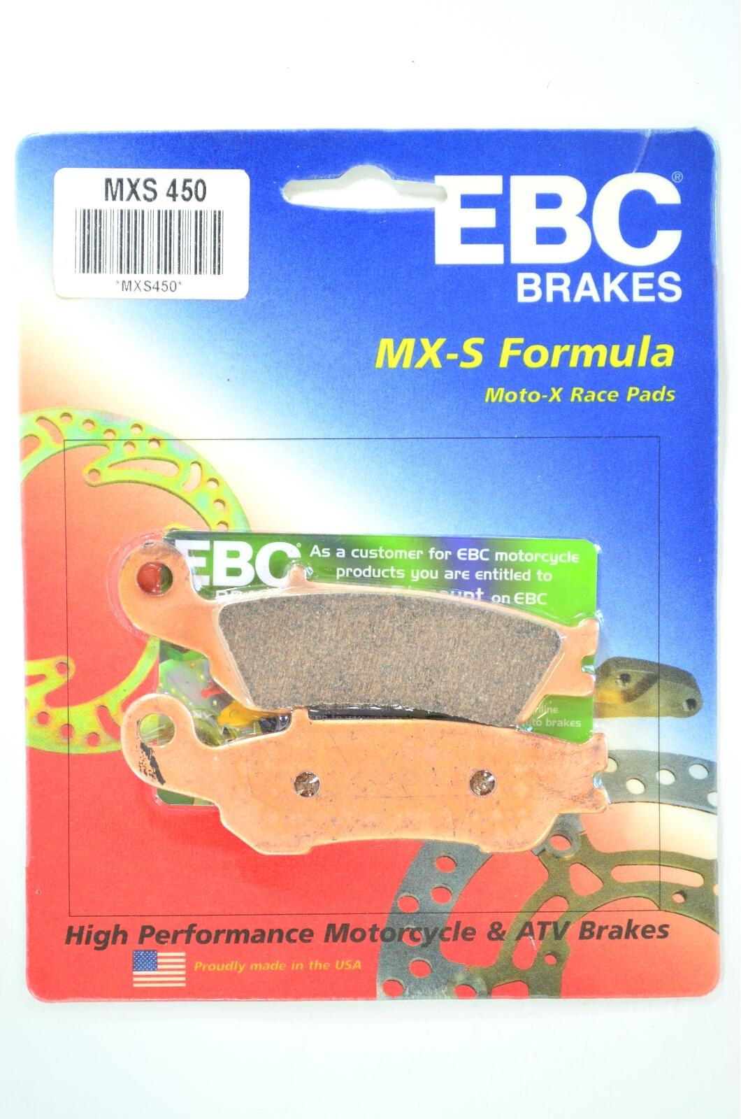 MXS Race Front Brake Pads - For 18-22 WR250F, 16-20 WR450F, 08-20 YZ125/250/450/F - Click Image to Close