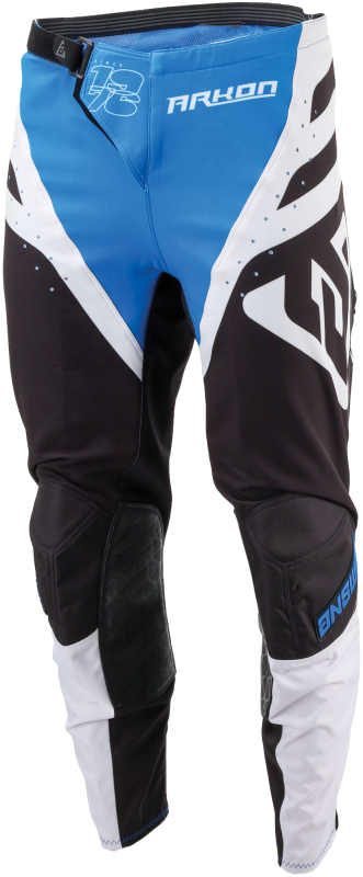 Answer 25 Arkon Nitrus Pants Blue/Black/White - 34 - Men's motocross pants in size 34 - Click Image to Close