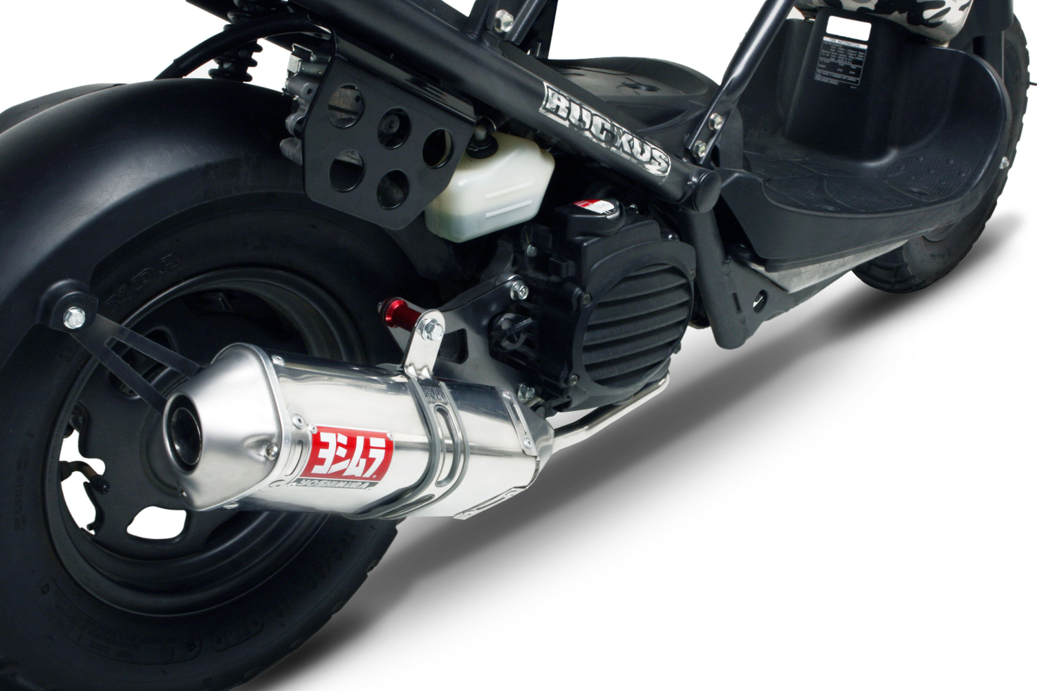 Race TRC Stainless Steel Full Exhaust - For 03-21 Honda NPS50 Ruckus - Click Image to Close