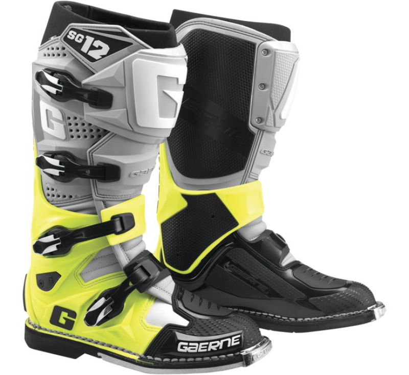 SG12 Boot Grey/Fluorescent Yellow/Black Size - 13 - Click Image to Close