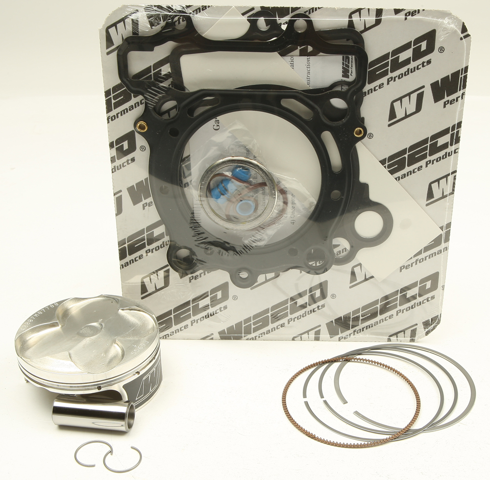 Top End Piston Kit 77.00mm Bore (STD) - For 10-18 Suzuki RM-Z250 - Click Image to Close