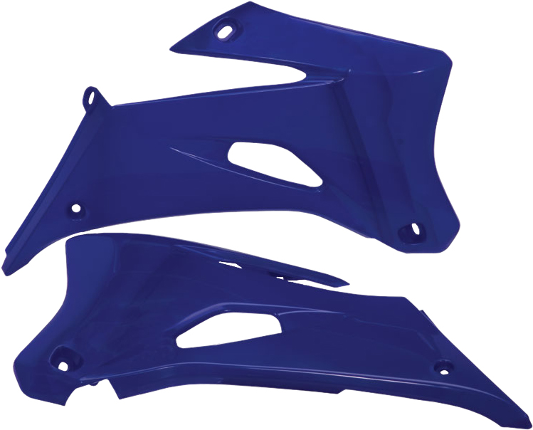 Radiator Shrouds - Blue - For 07-13 Yamaha WR250F 07-11 WR450F - Click Image to Close