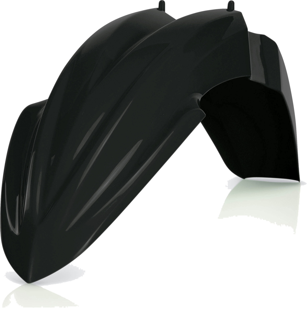 Front Fender - Black - For 14-21 Kawasaki KX85 KX100 - Click Image to Close