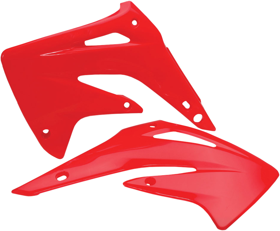 Radiator Shrouds - Red - For 03-07 Honda CR85R /Expert - Click Image to Close