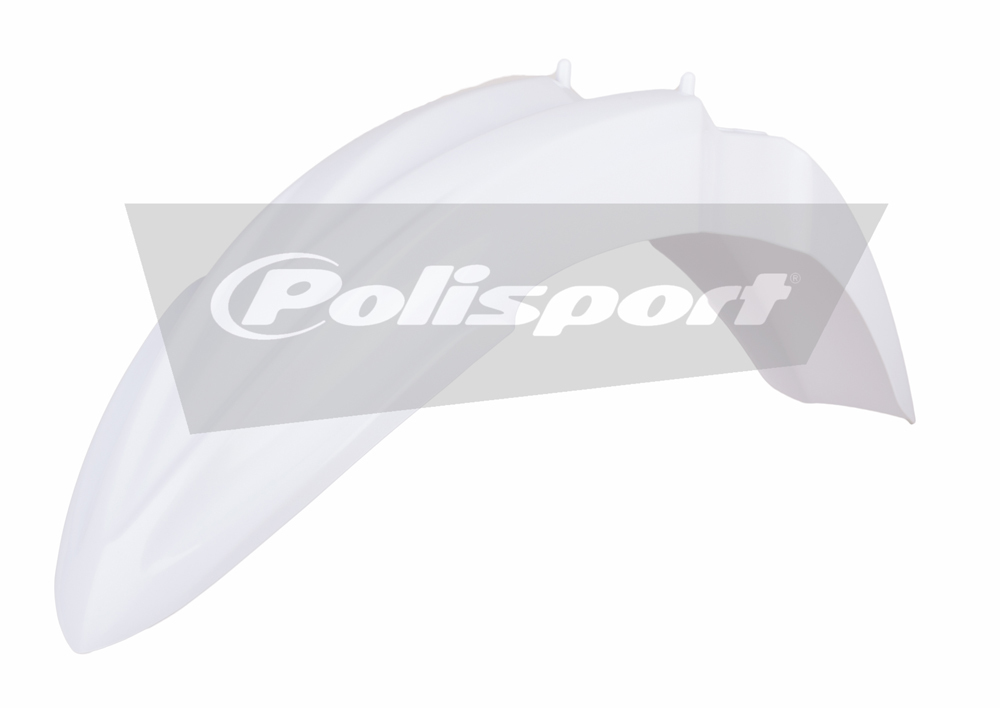 Front Fender - White - For 14-21 Kawasaki KX85 KX100 - Click Image to Close