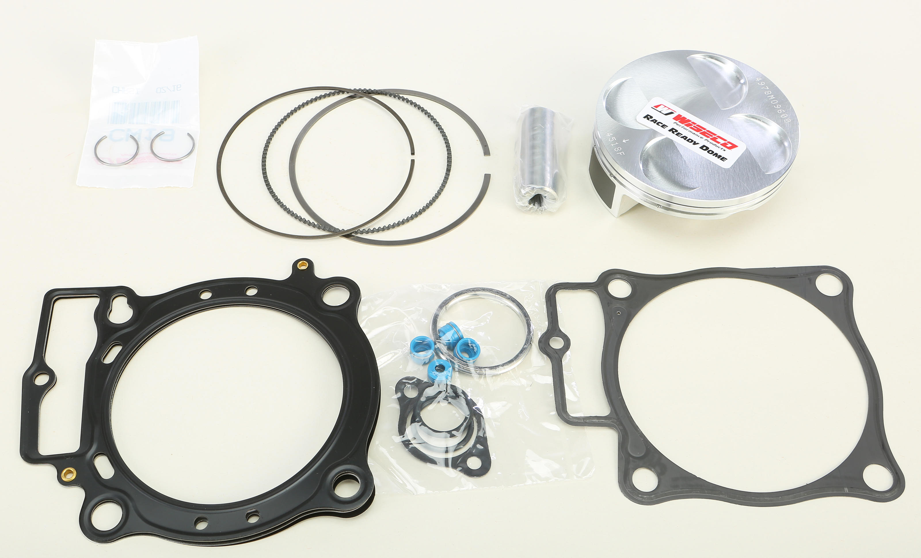 Top End Piston Kit 96.0mm Bore (STD) - For 09-12 Honda CRF450R - Click Image to Close