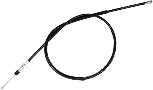 Black Vinyl Clutch Cable - Yamaha SR250 TT250 XT250 - Click Image to Close