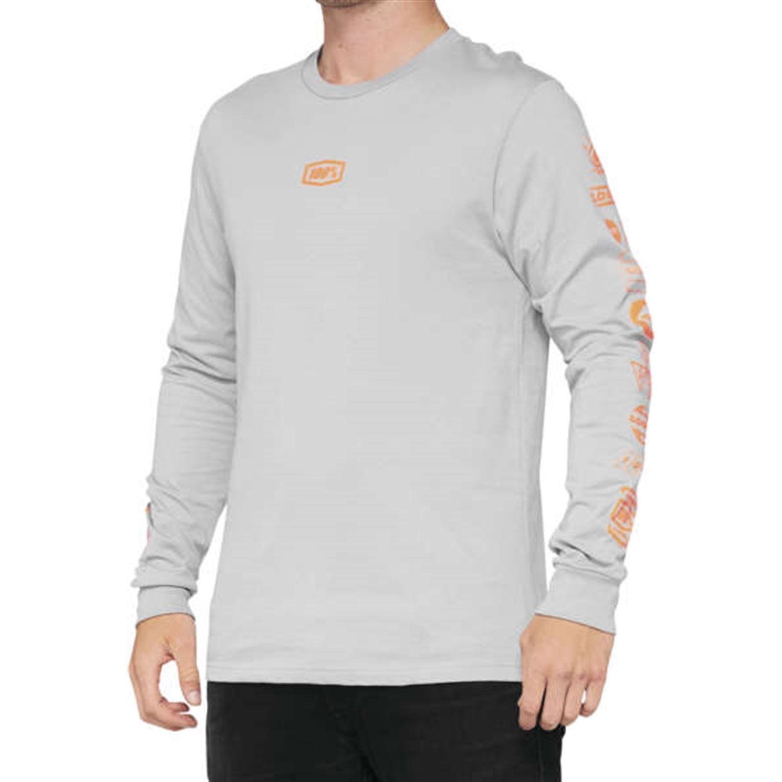 100% Retro Future Ls Tee Vapor Md - Click Image to Close