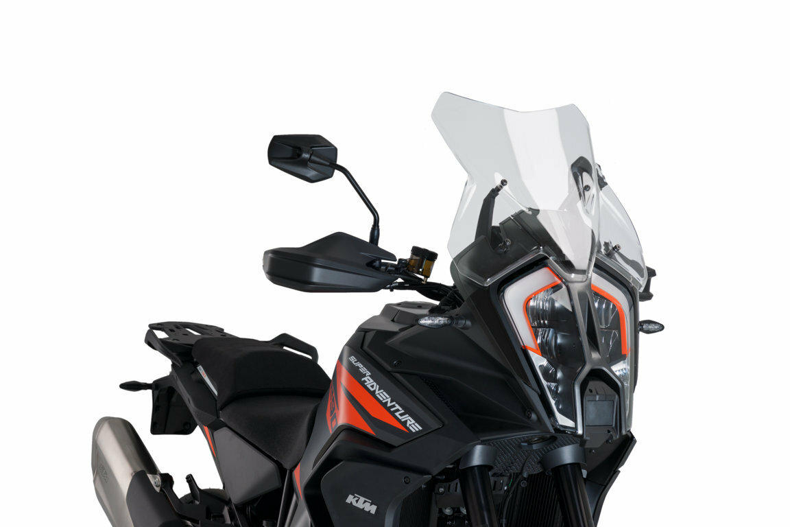 Clear Touring Windscreen Clear - For 21-23 KTM 1290 Super Adventure R & S - Click Image to Close