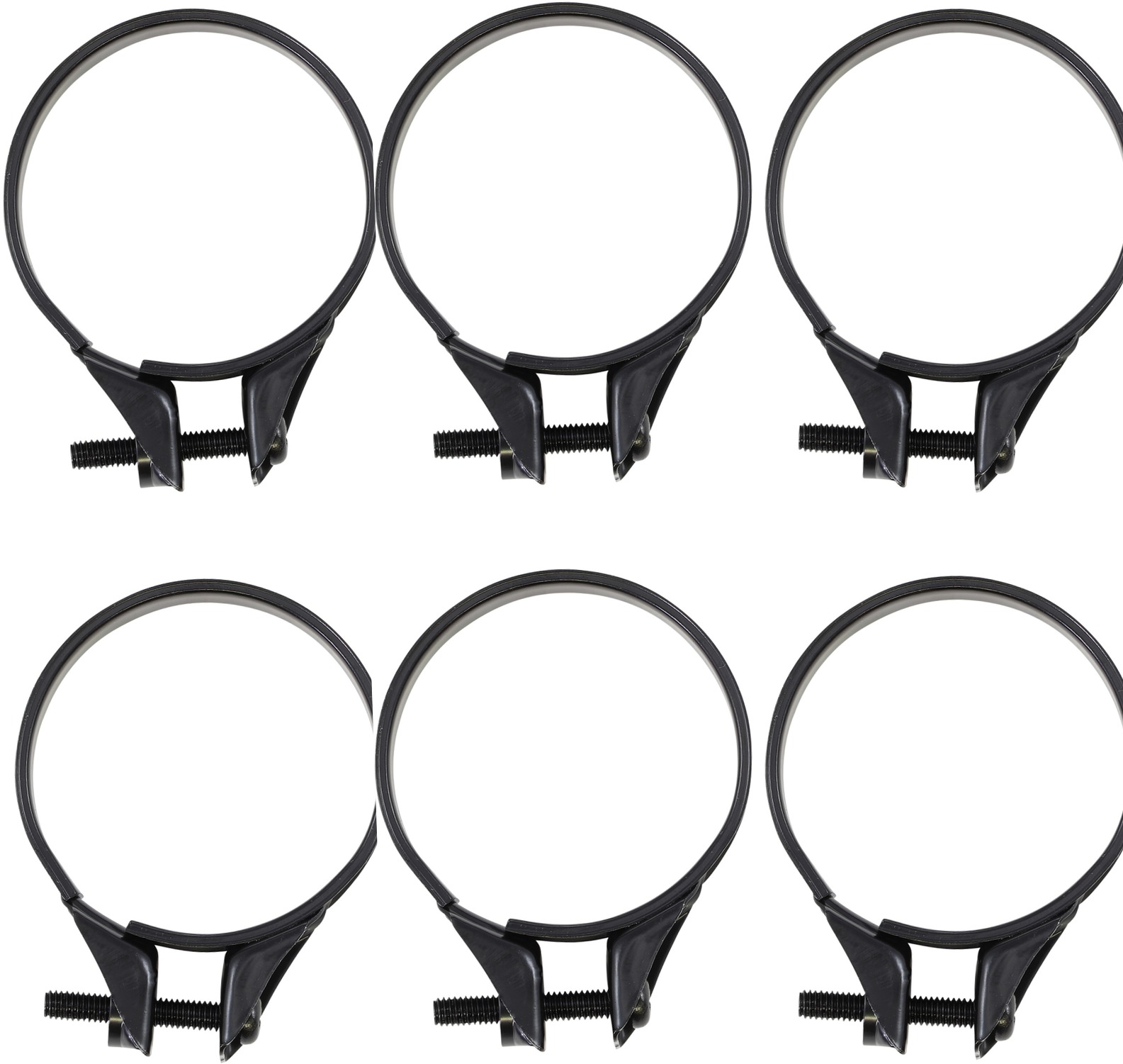 41-44mm Narrow Band Clamps for Carb & Intake Boots - 6 Pack - Click Image to Close