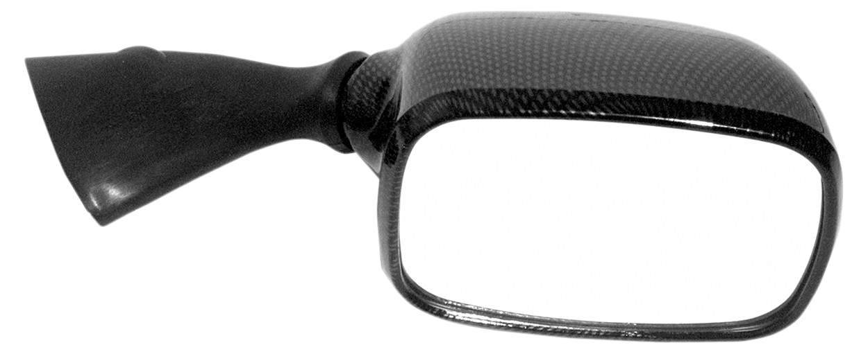 Right Mirror Replacement - Carbon Fiber Look - Suzuki - Click Image to Close