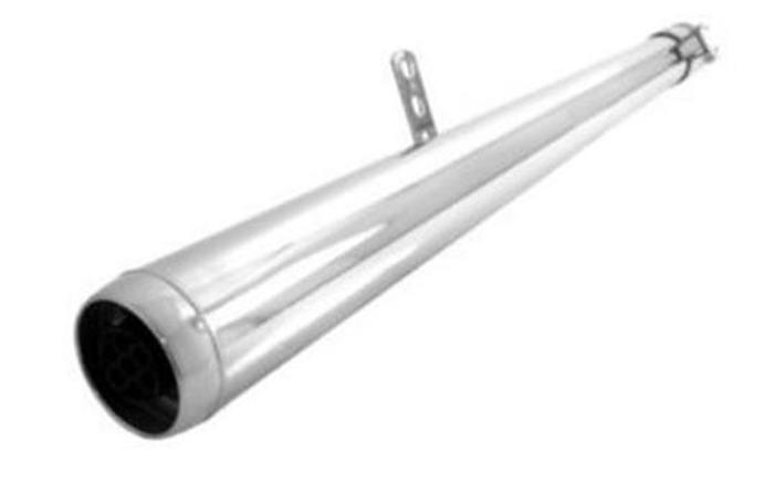 Emgo Universal Dunstall Replica Wide Mouth Exhaust Muffler - Click Image to Close