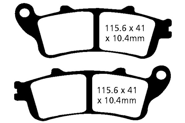 Sintered Extreme Pro Brake Pads - Click Image to Close