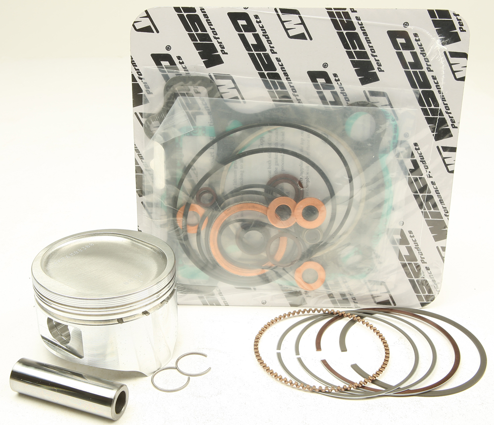 Top End Piston Kit 8.6:1 Compression - 83.00mm Bore (STD) - Yamaha Big Bear/Kodiak 400 - Click Image to Close