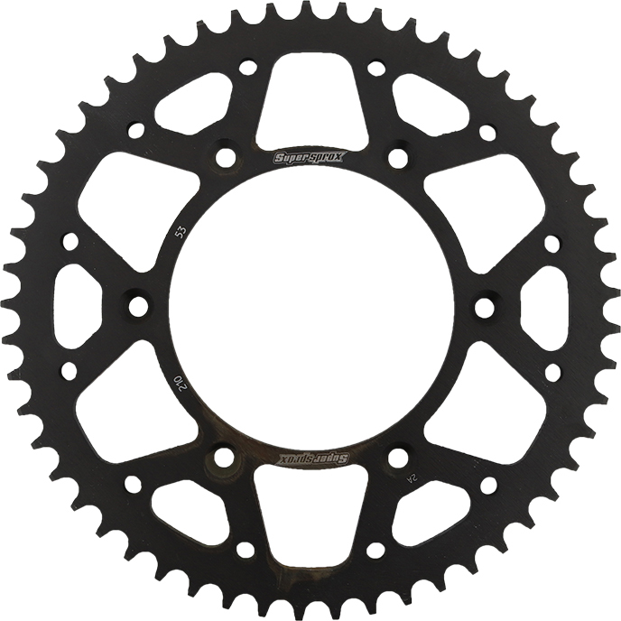 Rear Steel Sprocket 53T - Black - Click Image to Close