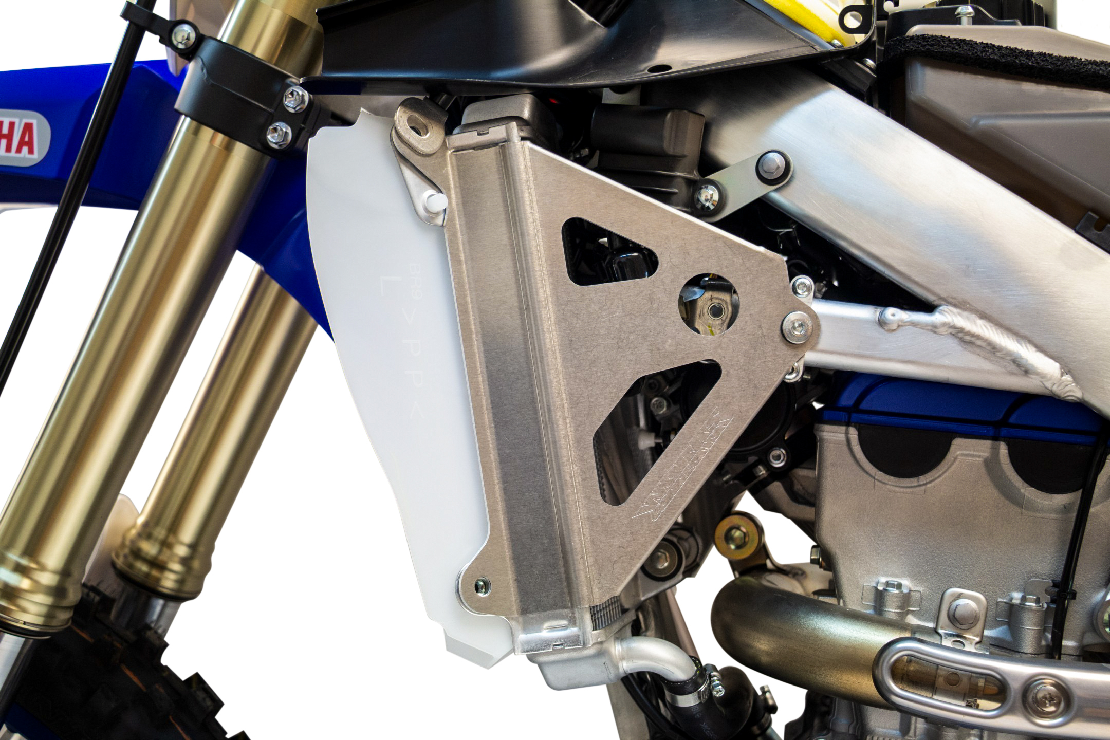 Radiator Brace - For 2019 Yamaha YZ450FX - Click Image to Close