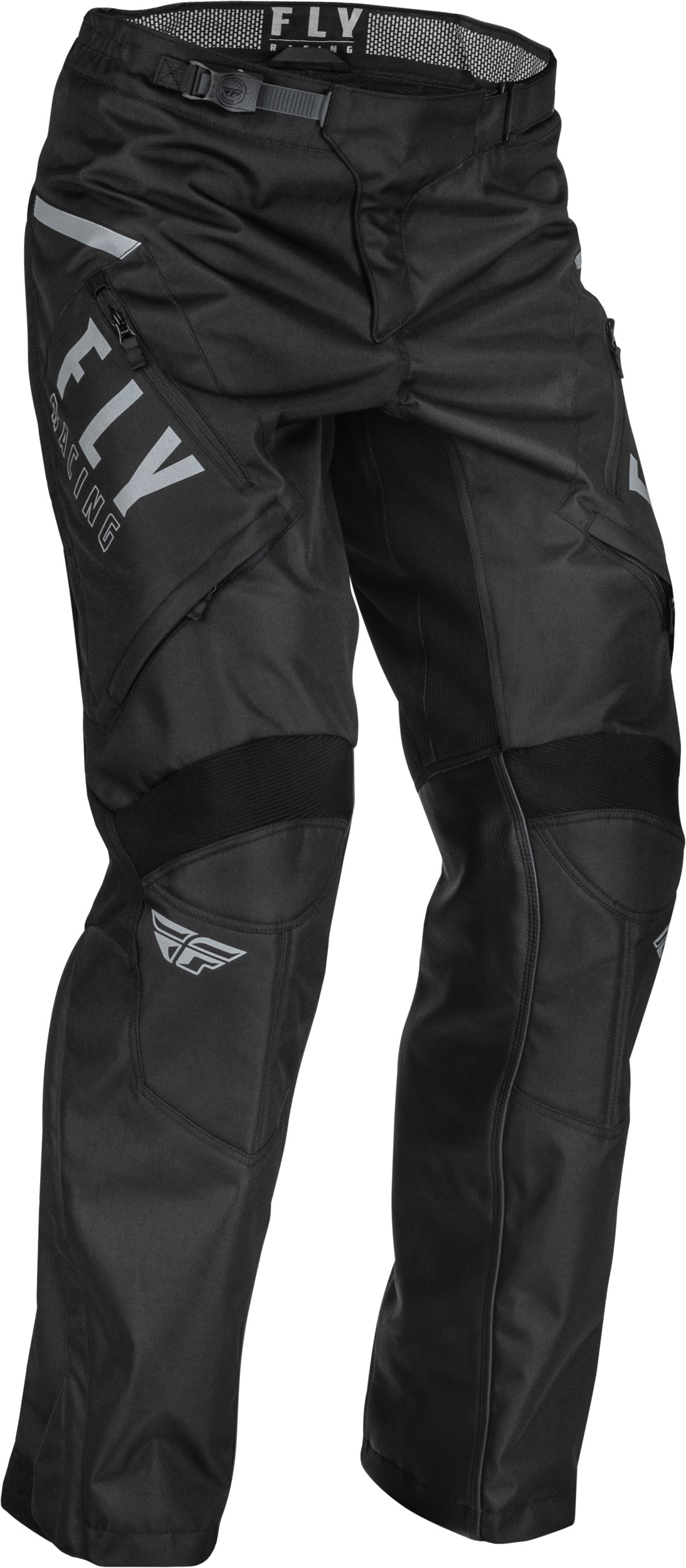 Fly Racing Patrol Over-Boot Pants Black/White Size 44 - Over-boot pants for motocross riders - Click Image to Close