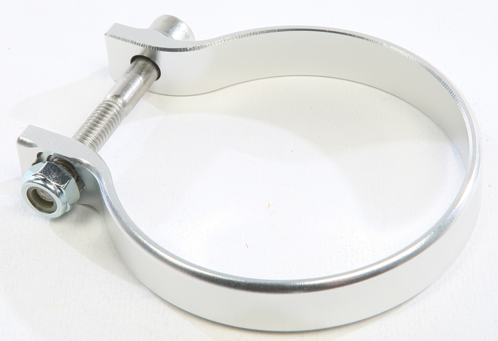 Universal Mounting Strap Clamp Silver 2.625" - Click Image to Close