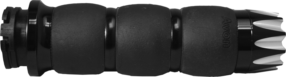 Velvet Air Grips Excaliber - Black - Click Image to Close