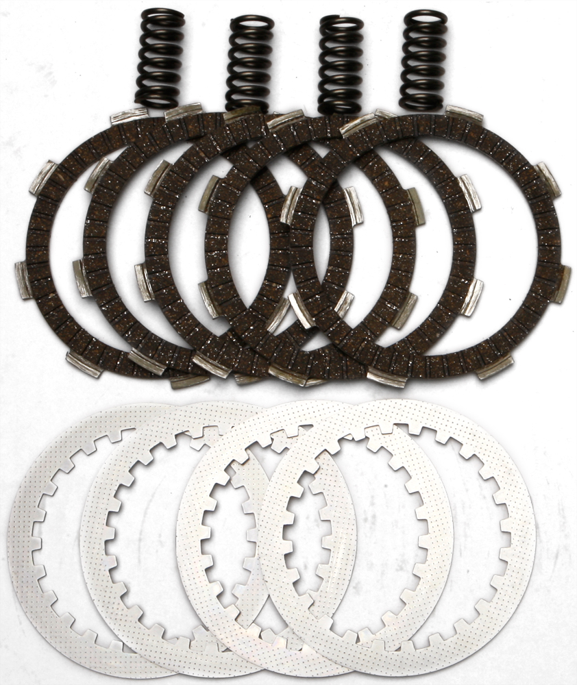 DRC Complete Clutch Kit - Cork CK Plates, Steels, & Springs - 80-02 Honda XR200 - Click Image to Close