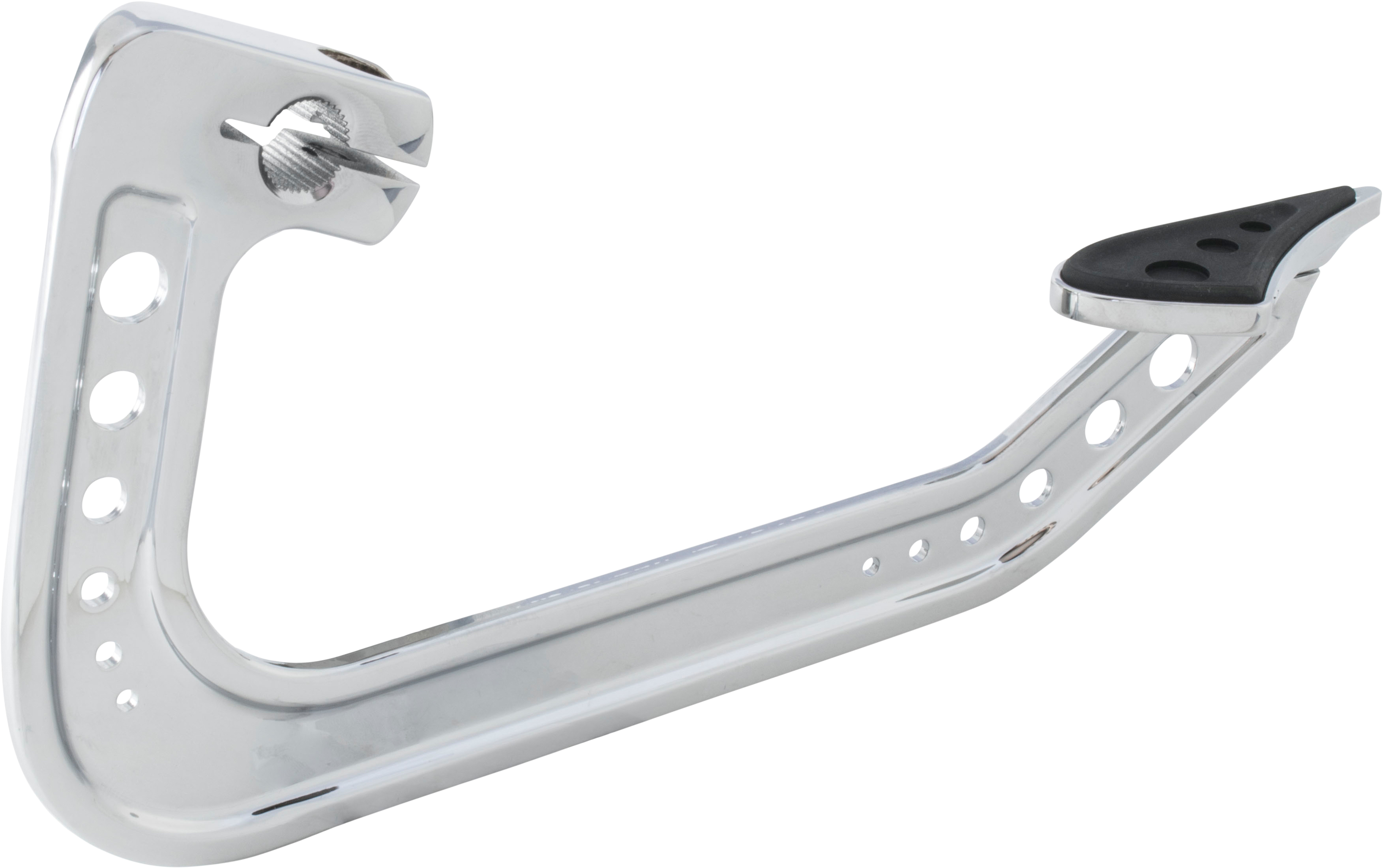 Stealth Heel Shift Lever Chrome - For 14-20 Harley Touring - Click Image to Close