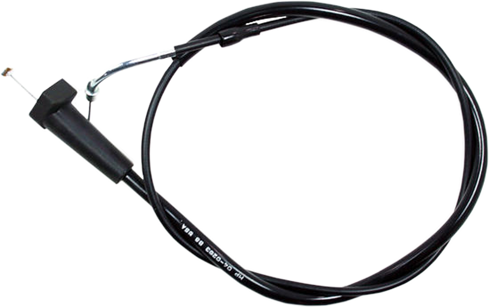 Black Vinyl Throttle Cable - For 98-01 Suzuki LTF500F Quadrunner - Click Image to Close