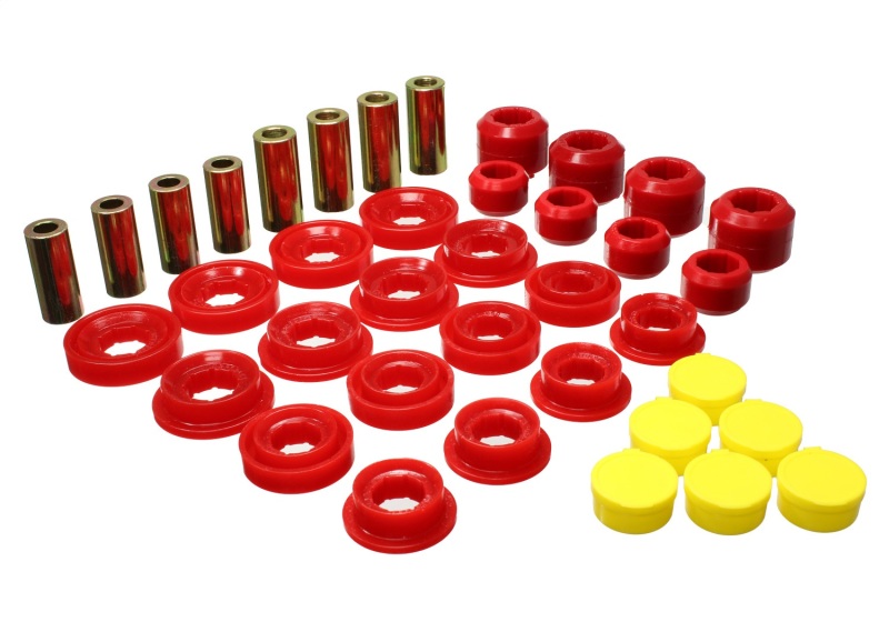 03-09 Ram 1500 Pickup 4WD Control Arm Bushing Set - Red - Click Image to Close