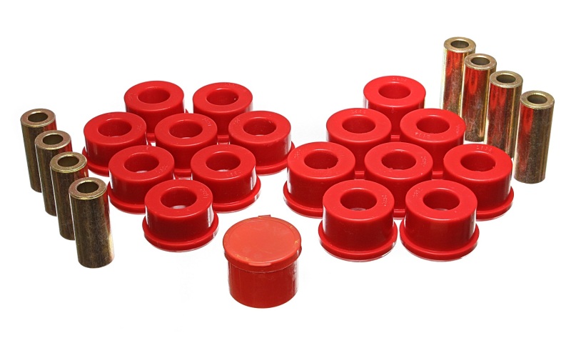 Control Arm Bushings - Rear - Red - Click Image to Close